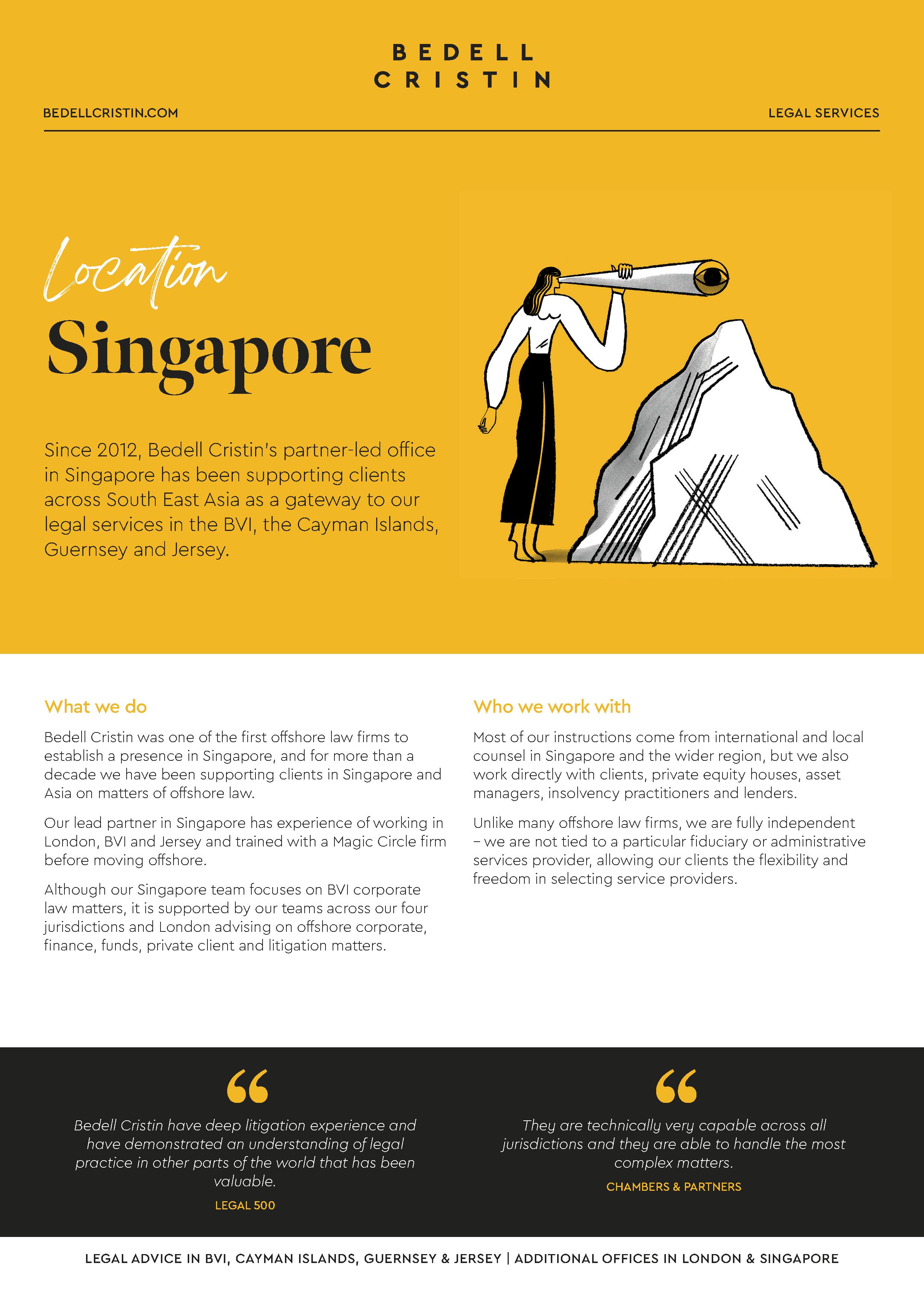 Brochure Singapore