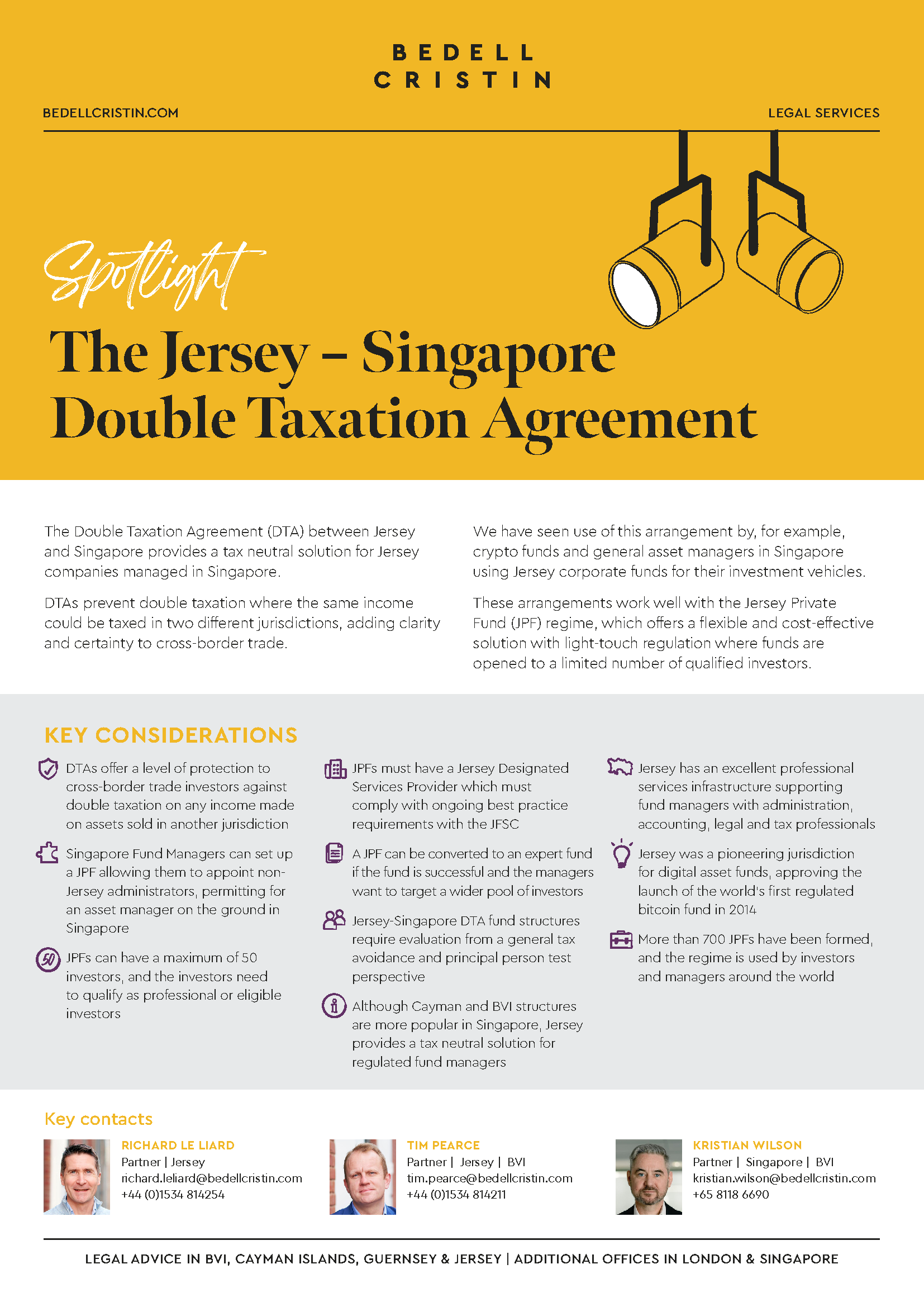 Singapore Double Taxation Agreement