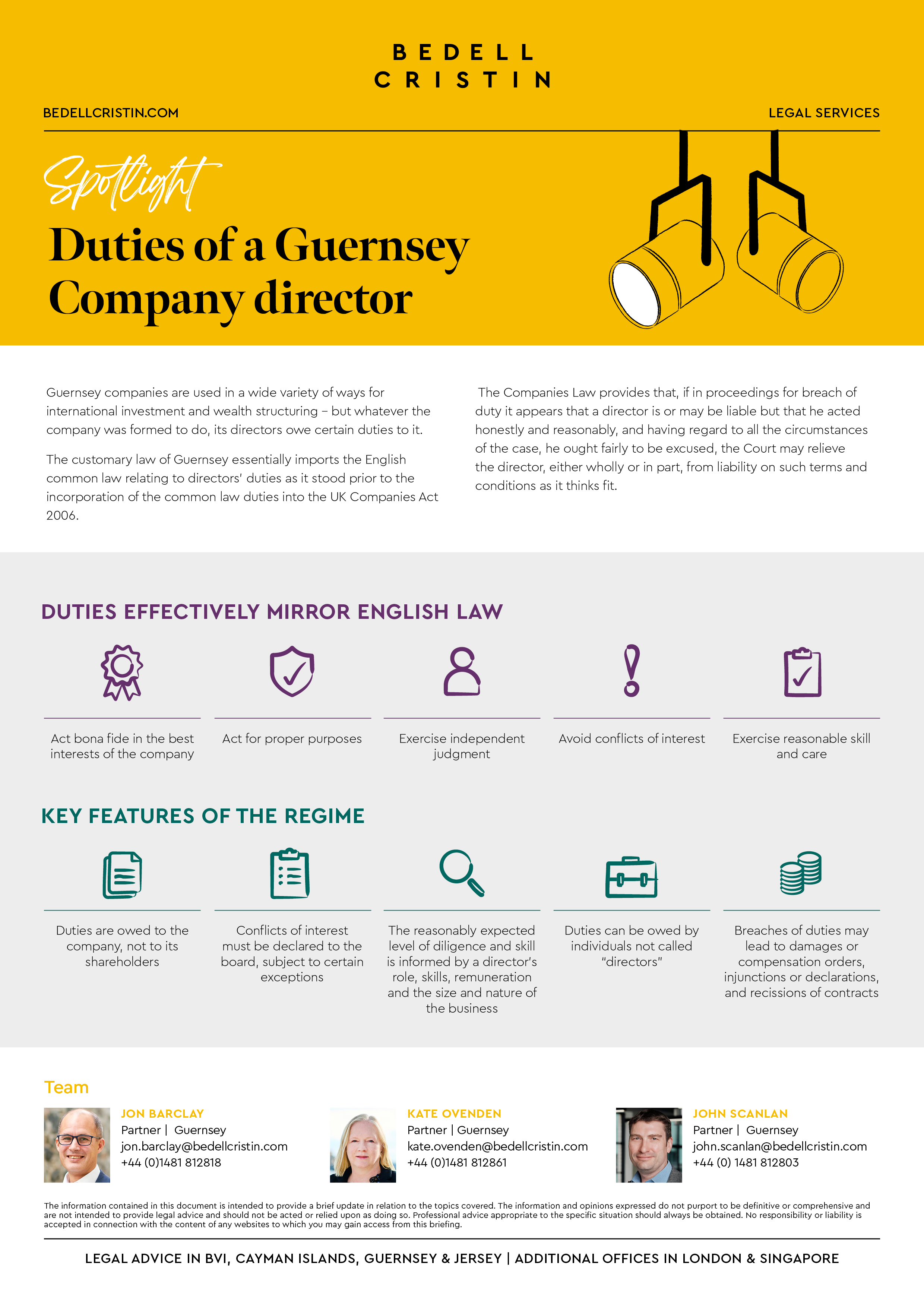 22491 BC Duties Of A Director GSY